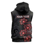 Personalised Melbourne Renegades NAIDOC Week 2026 Sleeveless Hoodie Sea Turtles Aboriginal Art