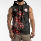 Personalised Melbourne Renegades NAIDOC Week 2026 Sleeveless Hoodie Sea Turtles Aboriginal Art