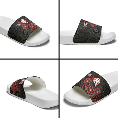 Melbourne Renegades NAIDOC Week 2026 Slide Sandals Sea Turtles Aboriginal Art