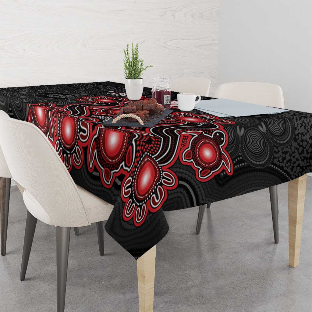 Melbourne Renegades NAIDOC Week 2026 Tablecloth Sea Turtles Aboriginal Art