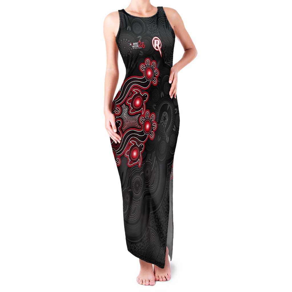 Personalised Melbourne Renegades NAIDOC Week 2026 Tank Maxi Dress Sea Turtles Aboriginal Art