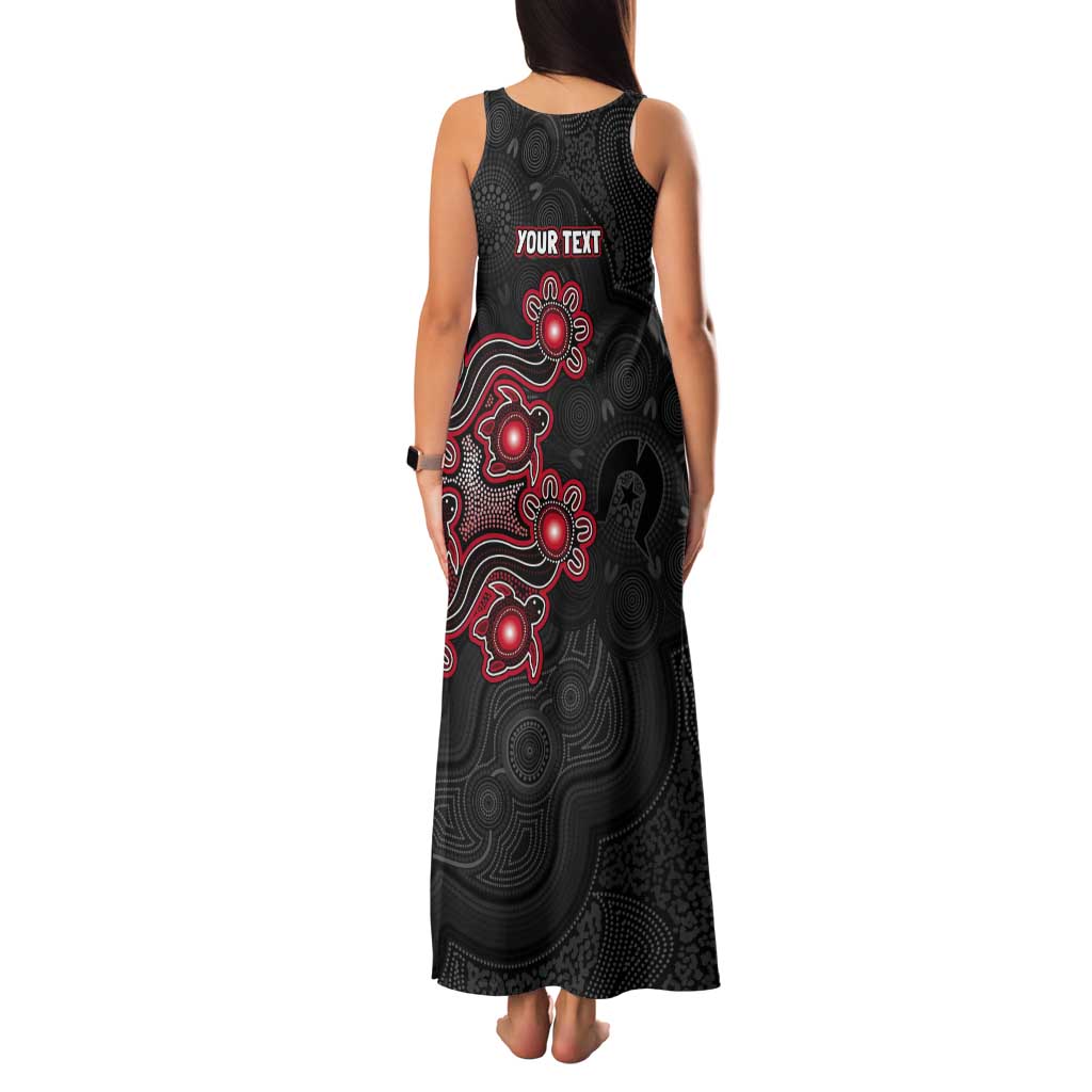 Personalised Melbourne Renegades NAIDOC Week 2026 Tank Maxi Dress Sea Turtles Aboriginal Art