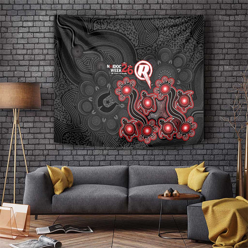 Melbourne Renegades NAIDOC Week 2026 Tapestry Sea Turtles Aboriginal Art