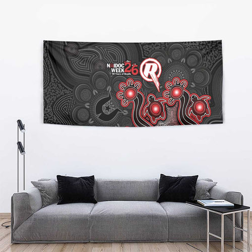 Melbourne Renegades NAIDOC Week 2026 Tapestry Sea Turtles Aboriginal Art