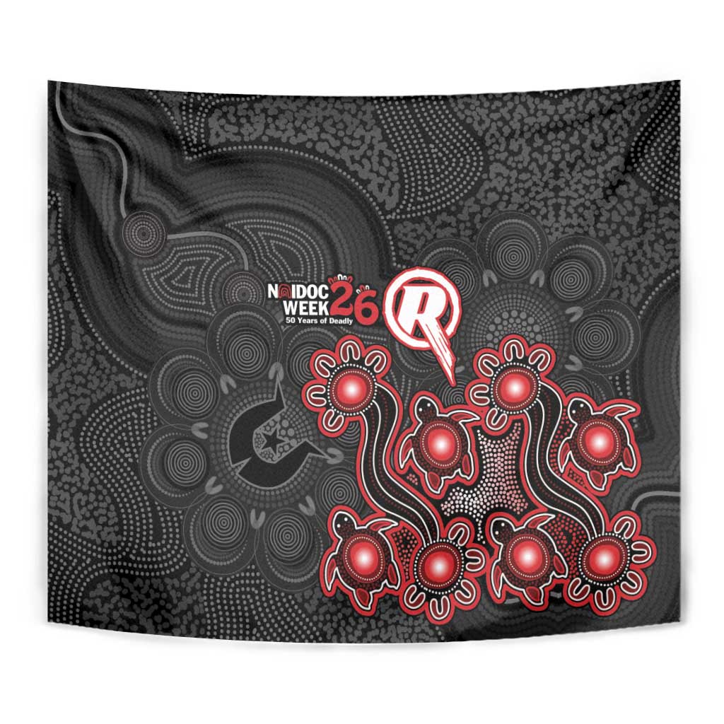 Melbourne Renegades NAIDOC Week 2026 Tapestry Sea Turtles Aboriginal Art