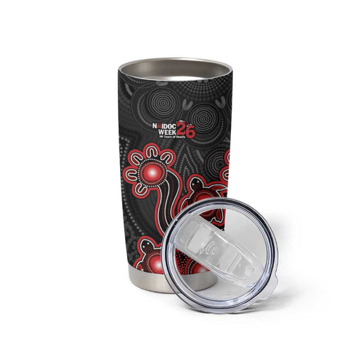 Personalised Melbourne Renegades NAIDOC Week 2026 Tumbler Cup Sea Turtles Aboriginal Art
