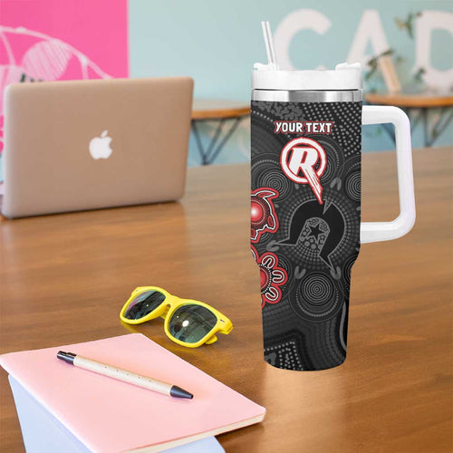 Personalised Melbourne Renegades NAIDOC Week 2026 Tumbler With Handle Sea Turtles Aboriginal Art