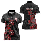 Personalised Melbourne Renegades NAIDOC Week 2026 Women Polo Shirt Sea Turtles Aboriginal Art