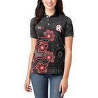 Personalised Melbourne Renegades NAIDOC Week 2026 Women Polo Shirt Sea Turtles Aboriginal Art
