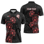 Personalised Melbourne Renegades NAIDOC Week 2026 Zipper Polo Shirt Sea Turtles Aboriginal Art
