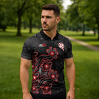 Personalised Melbourne Renegades NAIDOC Week 2026 Zipper Polo Shirt Sea Turtles Aboriginal Art
