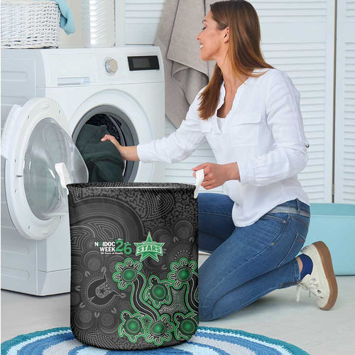 Melbourne Stars NAIDOC Week 2026 Laundry Basket Sea Turtles Aboriginal Art
