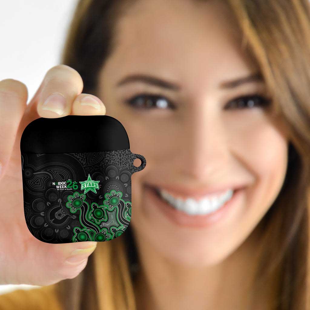 Melbourne Stars NAIDOC Week 2026 AirPods Case Sea Turtles Aboriginal Art