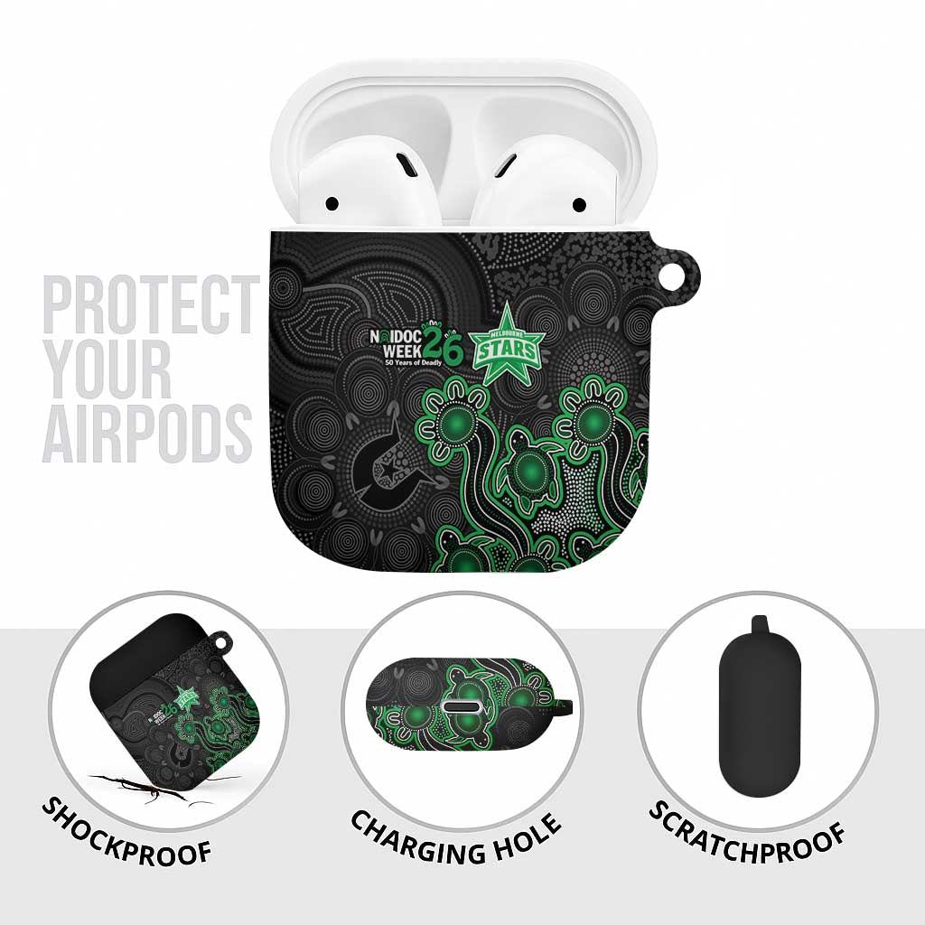 Melbourne Stars NAIDOC Week 2026 AirPods Case Sea Turtles Aboriginal Art