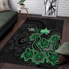 Melbourne Stars NAIDOC Week 2026 Area Rug Sea Turtles Aboriginal Art