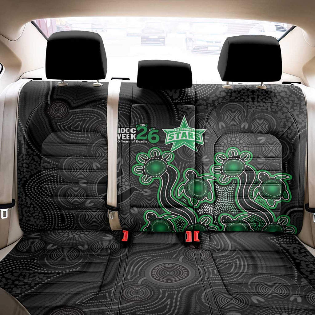 Melbourne Stars NAIDOC Week 2026 Back Car Seat Cover Sea Turtles Aboriginal Art