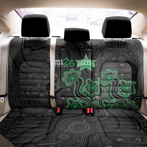 Melbourne Stars NAIDOC Week 2026 Back Car Seat Cover Sea Turtles Aboriginal Art