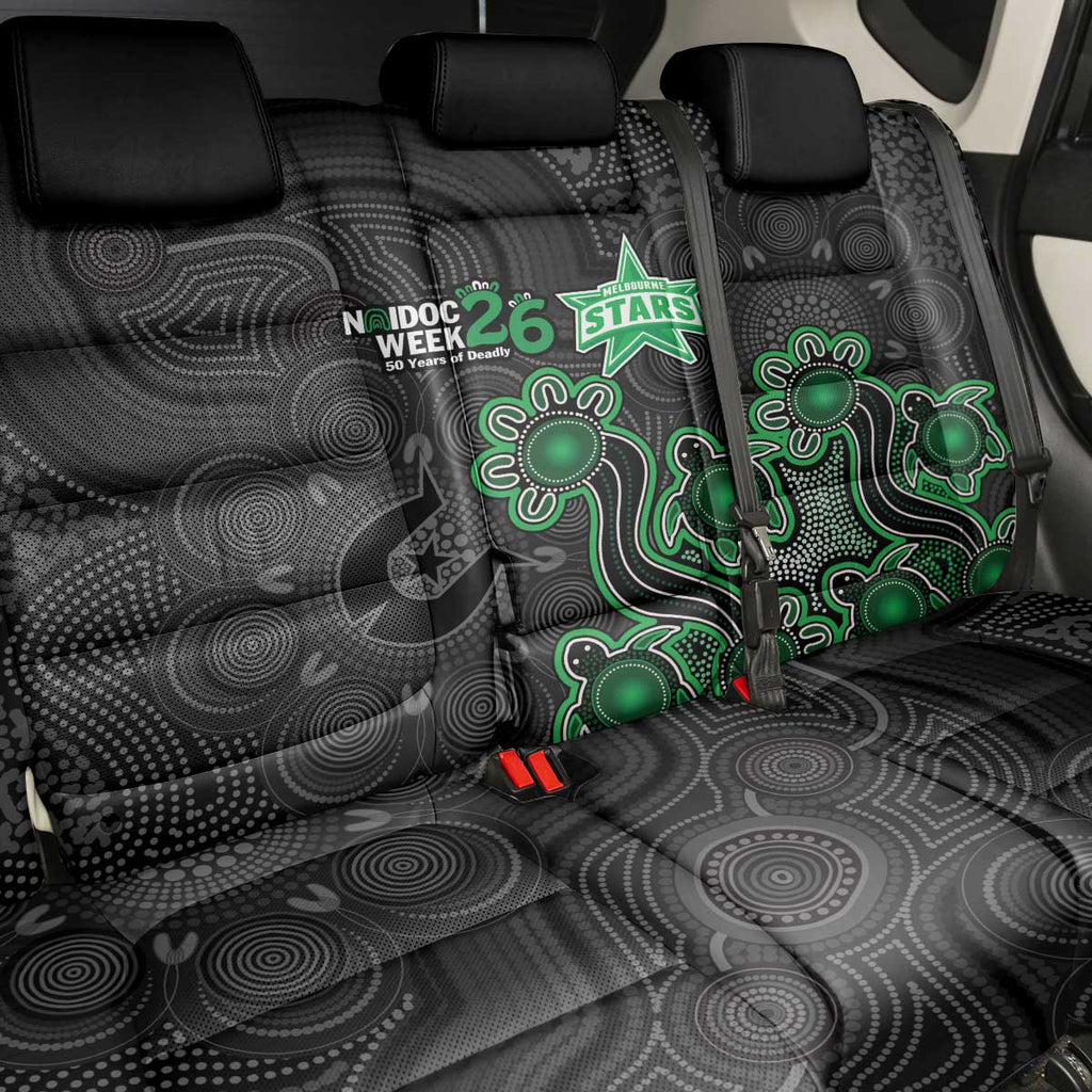 Melbourne Stars NAIDOC Week 2026 Back Car Seat Cover Sea Turtles Aboriginal Art