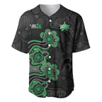 Personalised Melbourne Stars NAIDOC Week 2026 Baseball Jersey Sea Turtles Aboriginal Art
