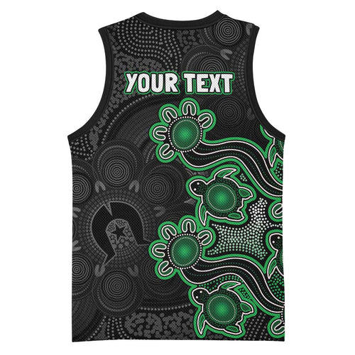 Personalised Melbourne Stars NAIDOC Week 2026 Basketball Jersey Sea Turtles Aboriginal Art