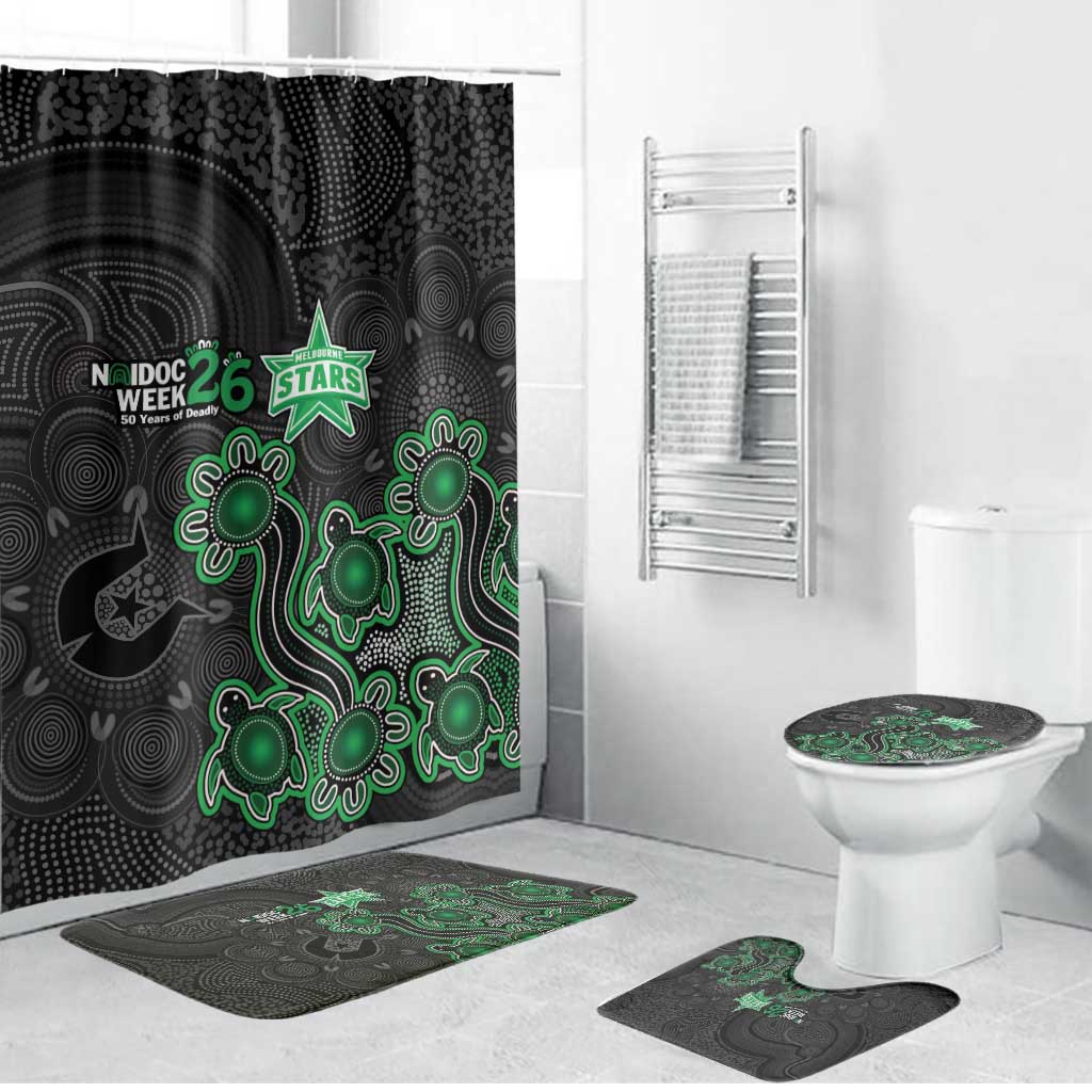 Melbourne Stars NAIDOC Week 2026 Bathroom Set Sea Turtles Aboriginal Art
