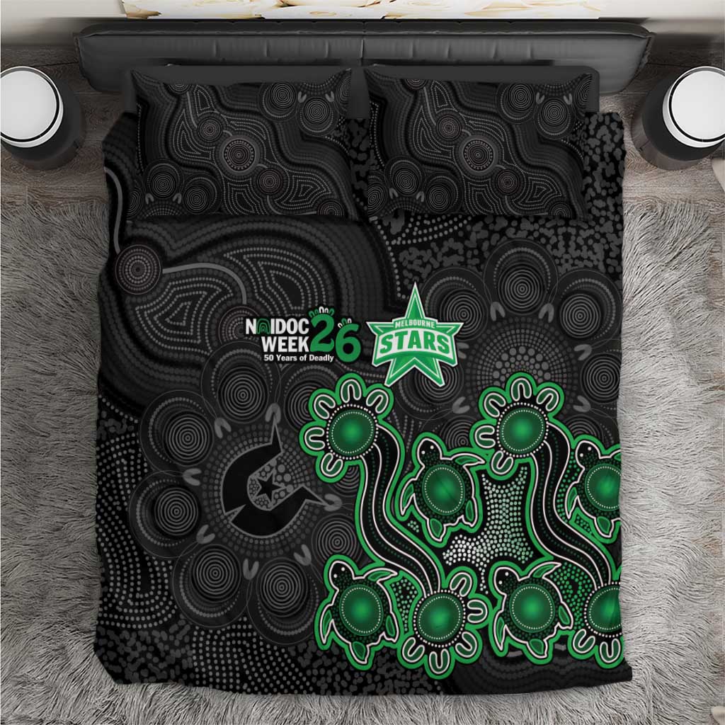 Melbourne Stars NAIDOC Week 2026 Bedding Set Sea Turtles Aboriginal Art