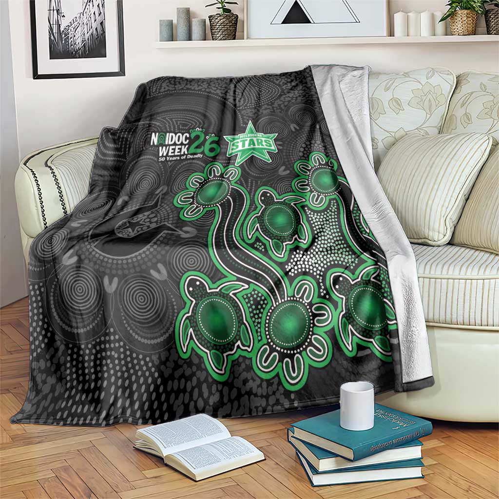 Melbourne Stars NAIDOC Week 2026 Blanket Sea Turtles Aboriginal Art