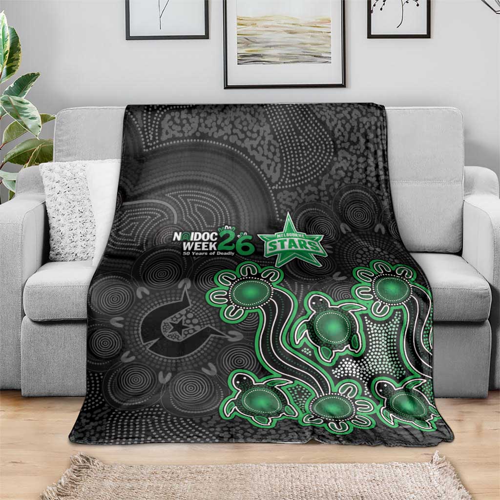 Melbourne Stars NAIDOC Week 2026 Blanket Sea Turtles Aboriginal Art