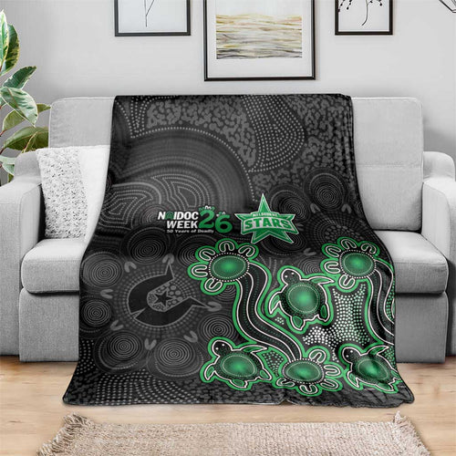 Melbourne Stars NAIDOC Week 2026 Blanket Sea Turtles Aboriginal Art