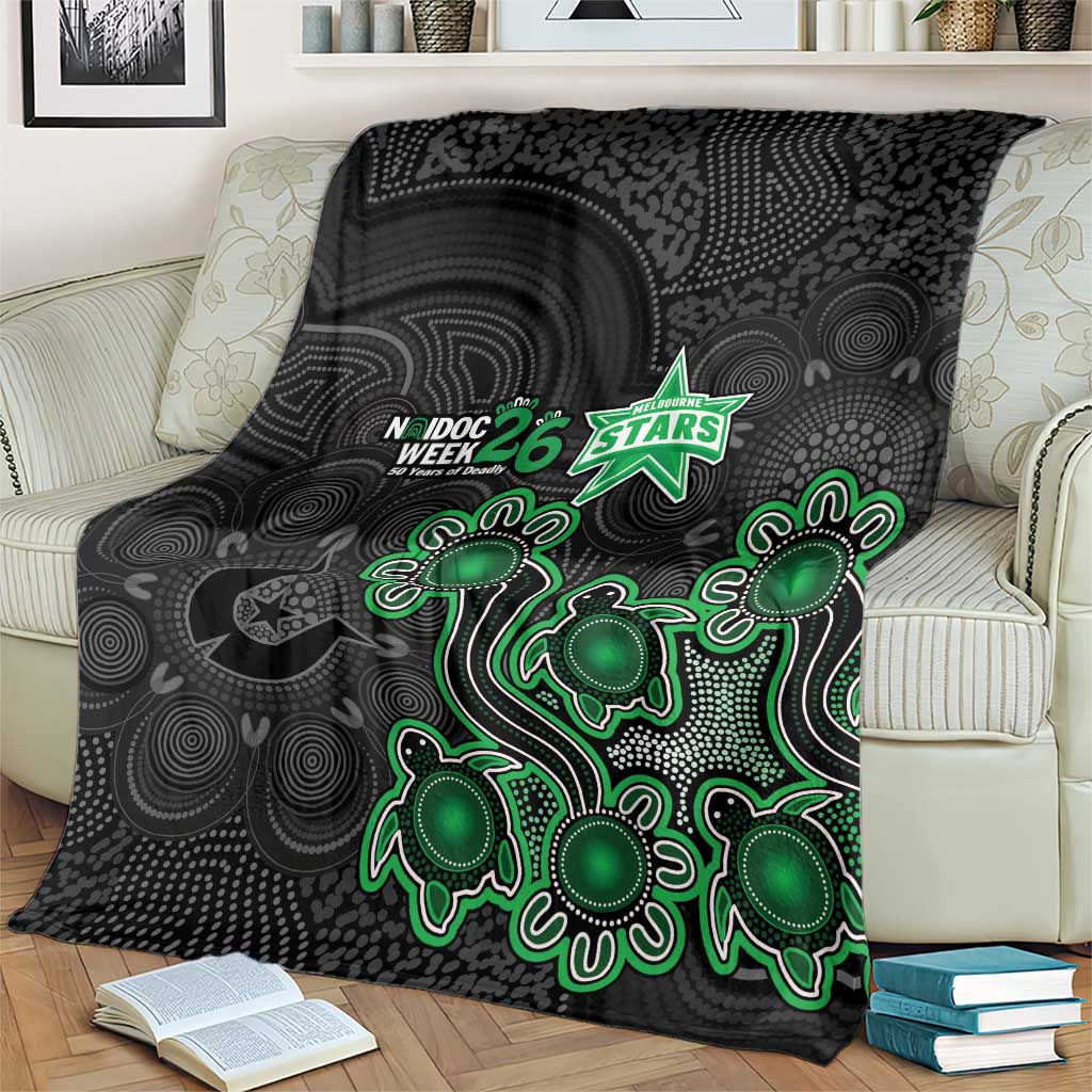 Melbourne Stars NAIDOC Week 2026 Blanket Sea Turtles Aboriginal Art
