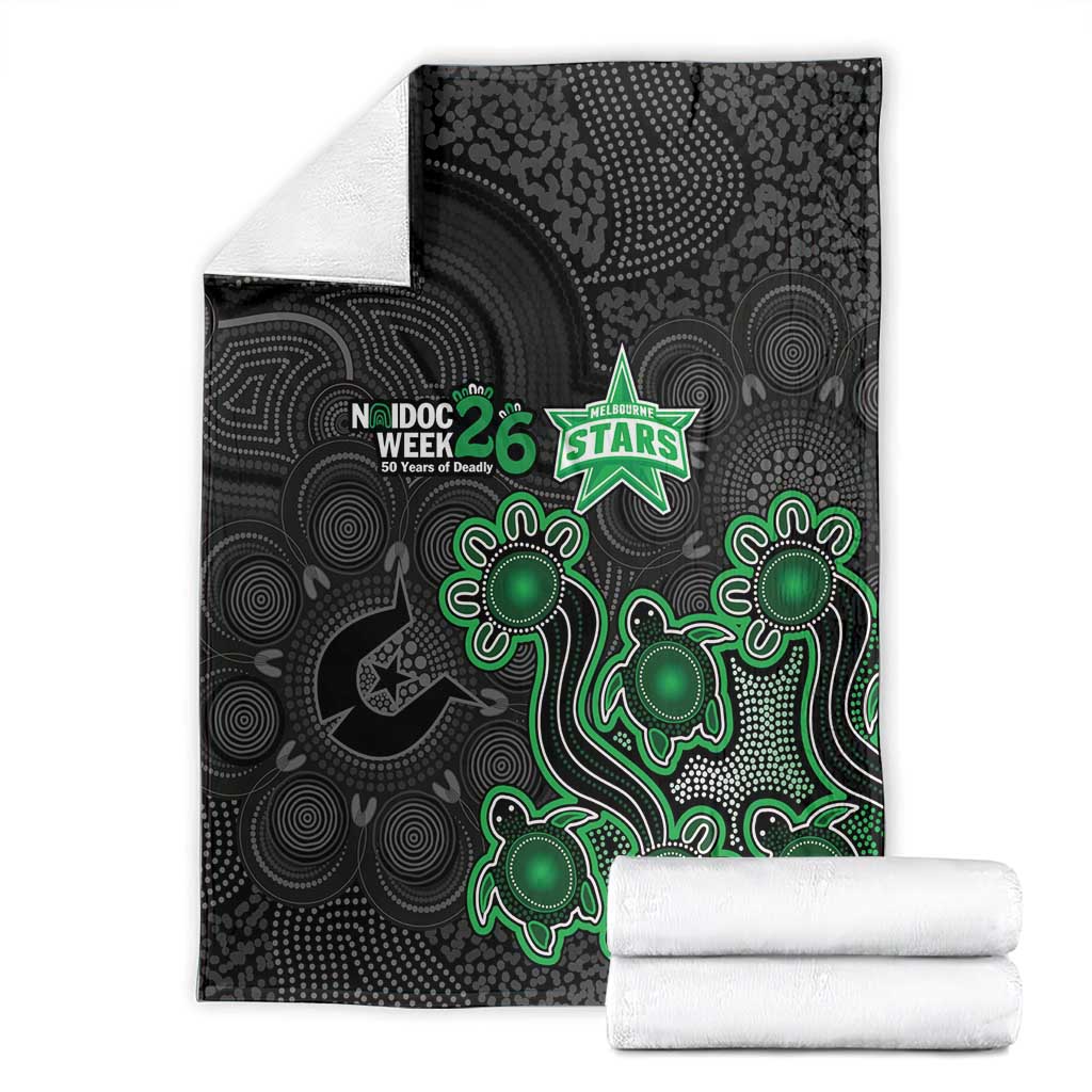 Melbourne Stars NAIDOC Week 2026 Blanket Sea Turtles Aboriginal Art