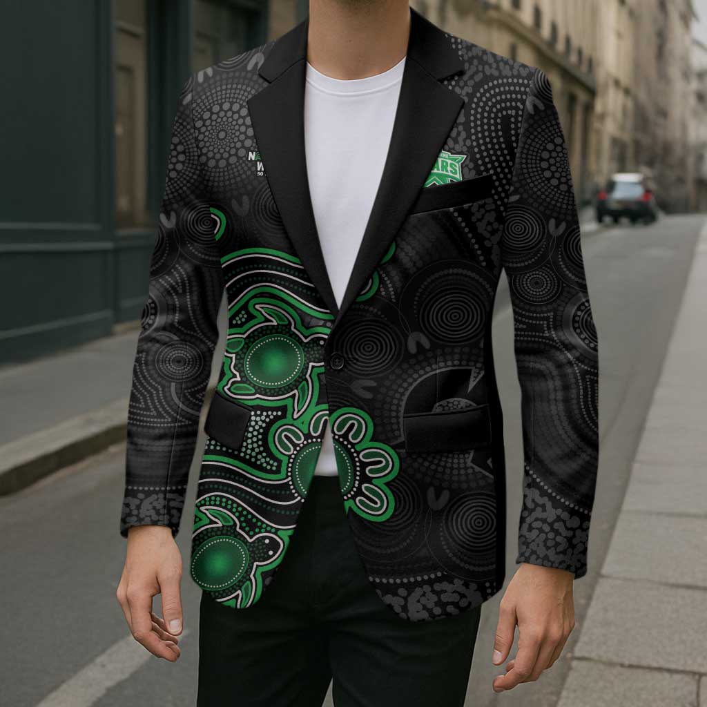 Personalised Melbourne Stars NAIDOC Week 2026 Blazer Sea Turtles Aboriginal Art