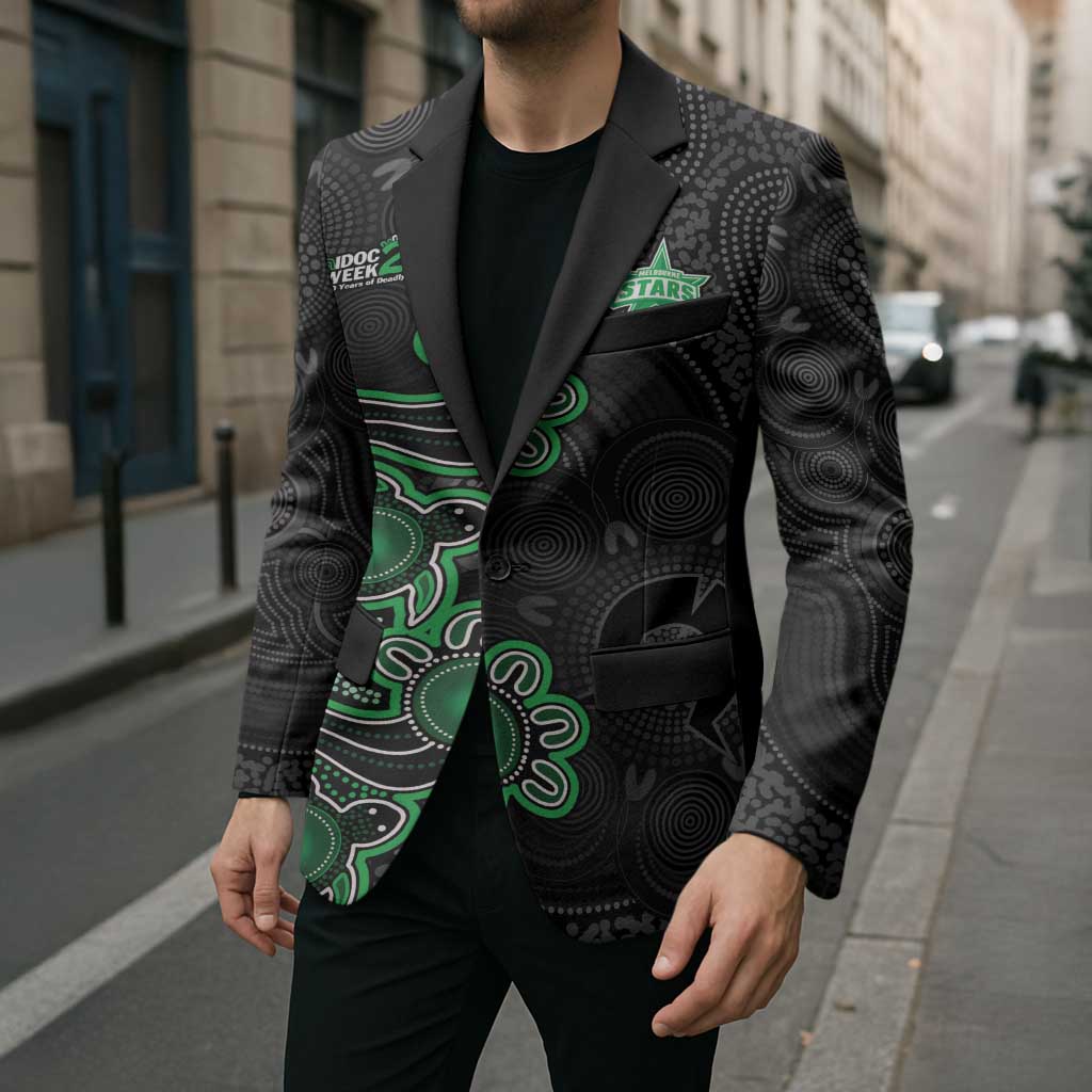 Personalised Melbourne Stars NAIDOC Week 2026 Blazer Sea Turtles Aboriginal Art