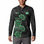 Personalised Melbourne Stars NAIDOC Week 2026 Button Sweatshirt Sea Turtles Aboriginal Art