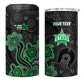Personalised Melbourne Stars NAIDOC Week 2026 4 in 1 Can Cooler Tumbler Sea Turtles Aboriginal Art
