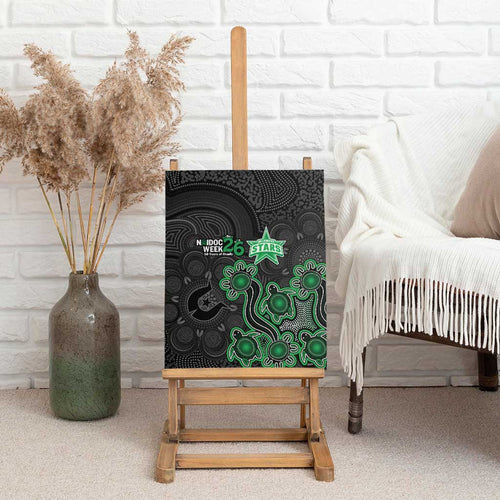 Melbourne Stars NAIDOC Week 2026 Canvas Wall Art Sea Turtles Aboriginal Art