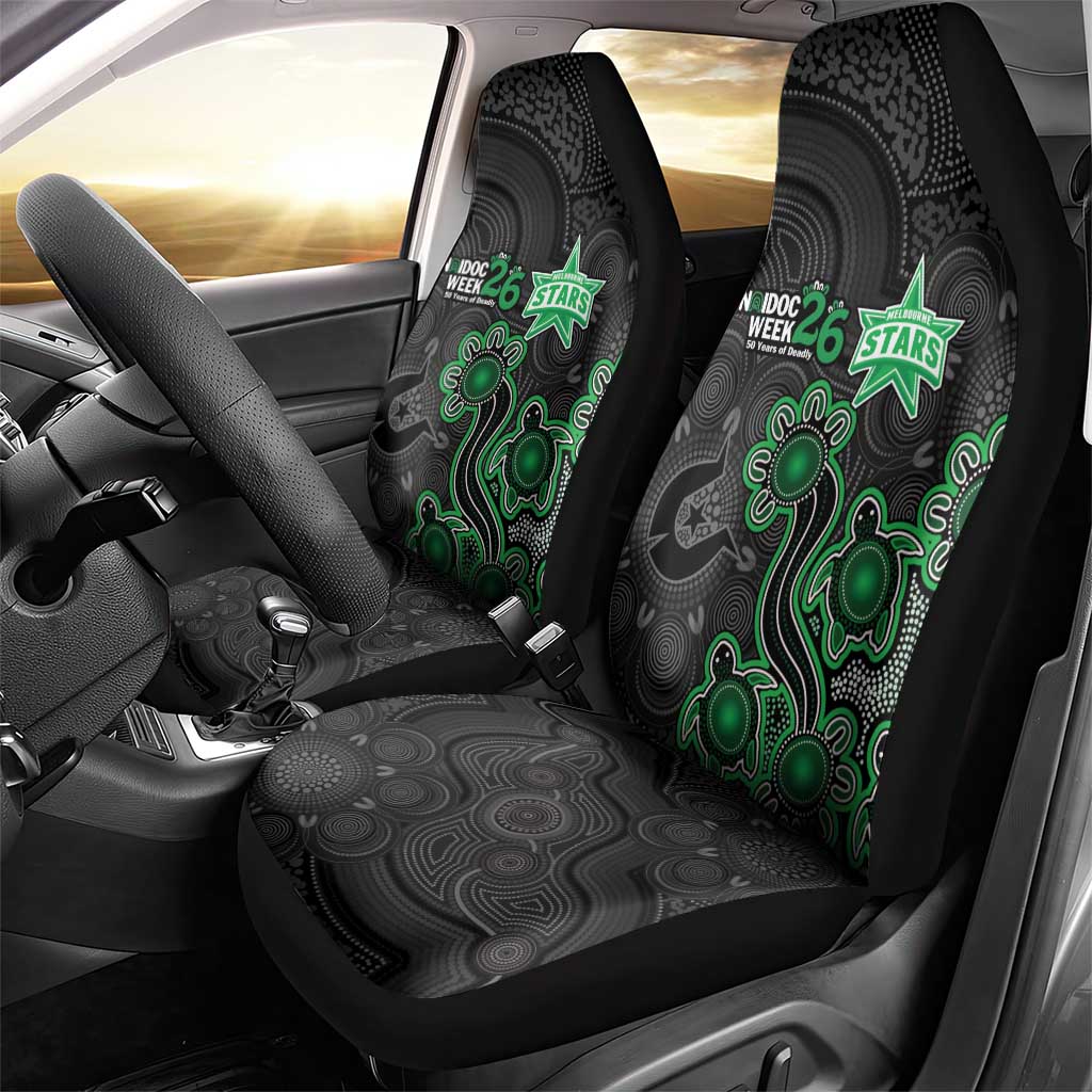 Melbourne Stars NAIDOC Week 2026 Car Seat Cover Sea Turtles Aboriginal Art