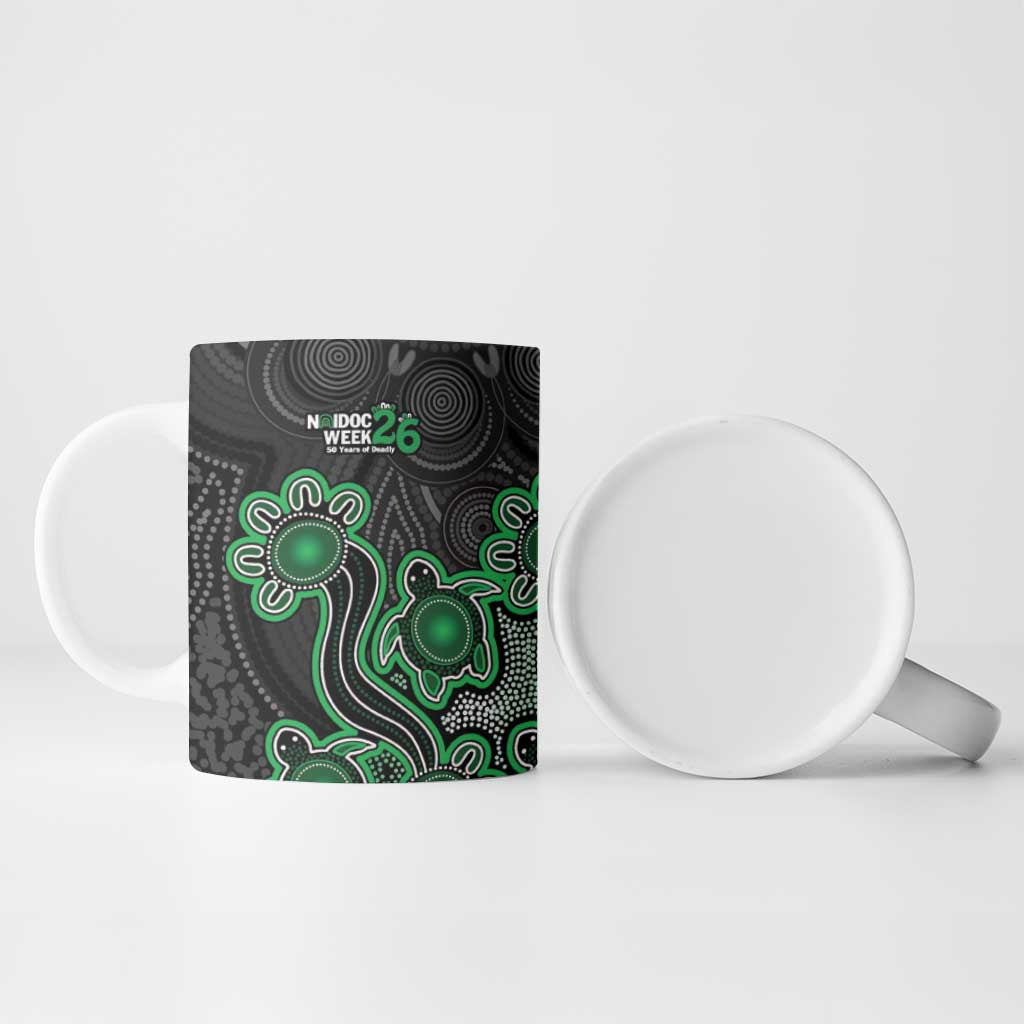 Personalised Melbourne Stars NAIDOC Week 2026 Ceramic Mug Sea Turtles Aboriginal Art