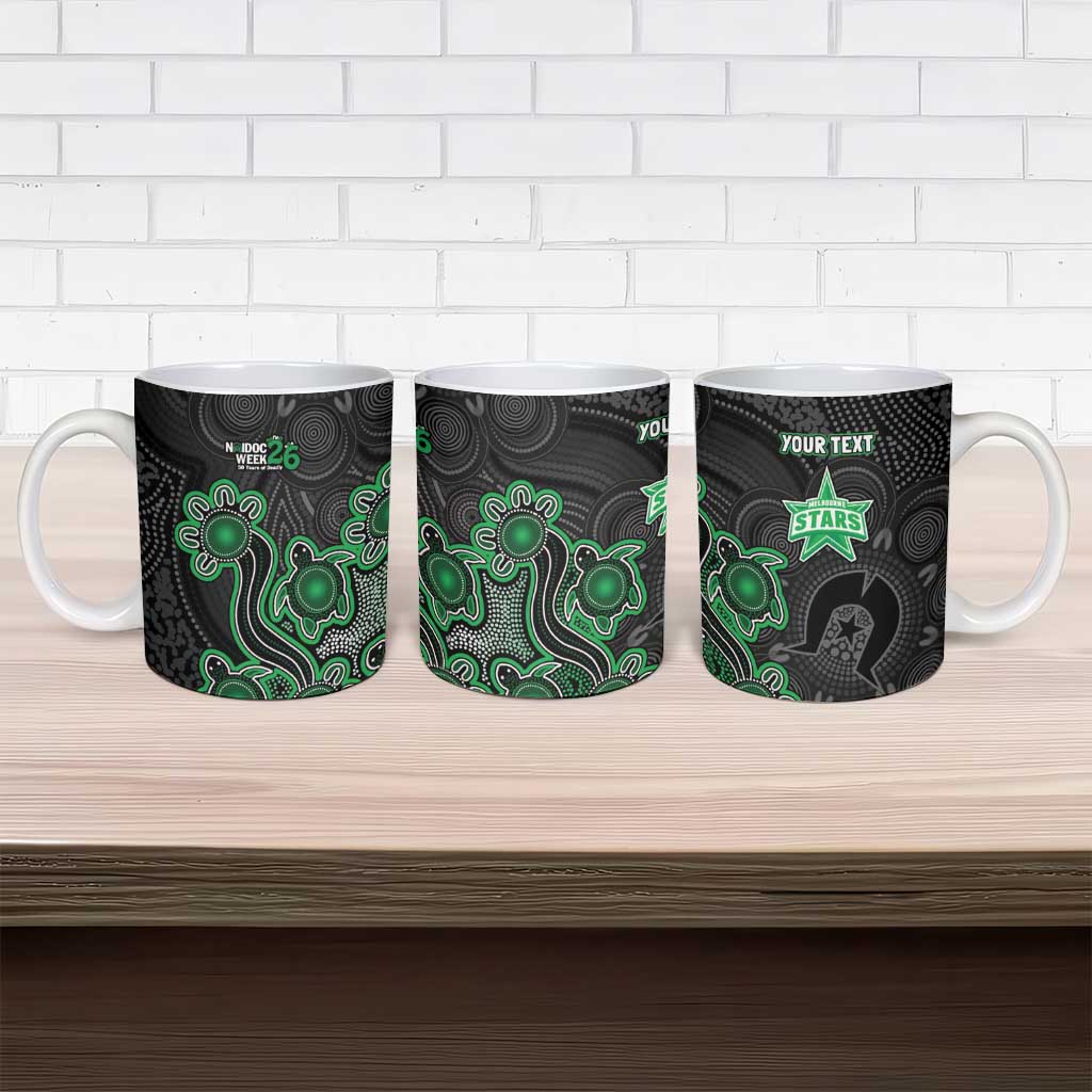 Personalised Melbourne Stars NAIDOC Week 2026 Ceramic Mug Sea Turtles Aboriginal Art