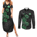 Personalised Melbourne Stars NAIDOC Week 2026 Couples Matching Summer Maxi Dress and Long Sleeve Button Shirt Sea Turtles Aboriginal Art