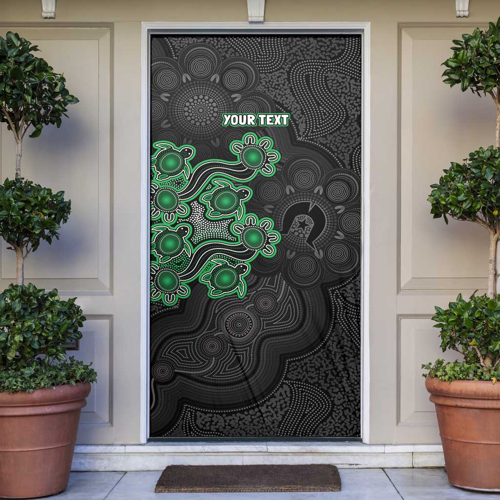 Personalised Melbourne Stars NAIDOC Week 2026 Door Cover Sea Turtles Aboriginal Art