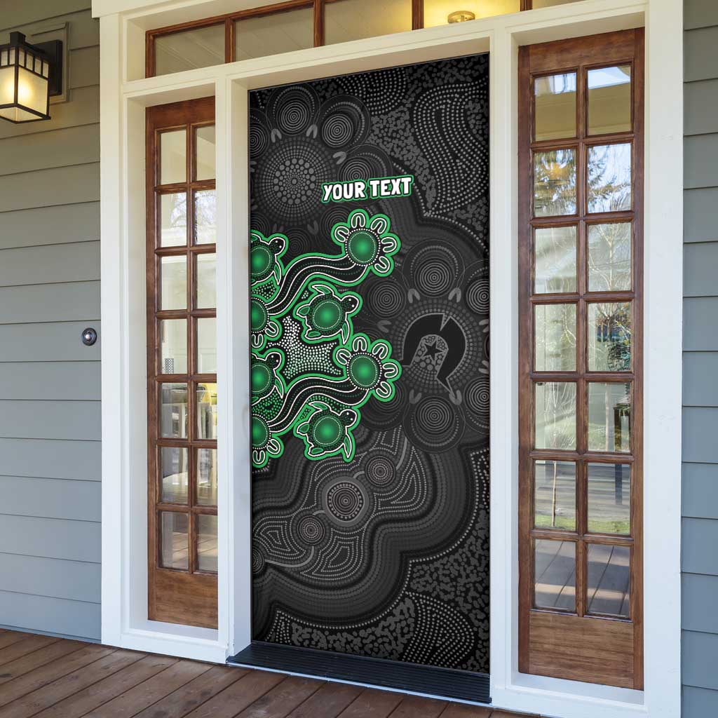 Personalised Melbourne Stars NAIDOC Week 2026 Door Cover Sea Turtles Aboriginal Art