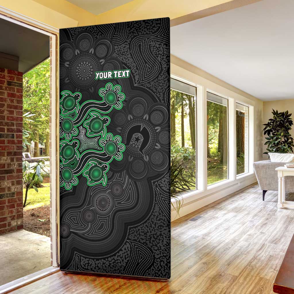Personalised Melbourne Stars NAIDOC Week 2026 Door Cover Sea Turtles Aboriginal Art