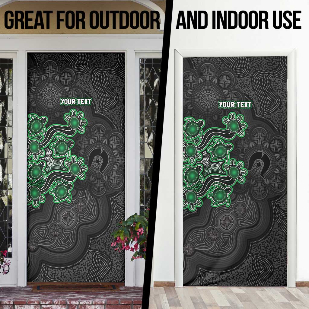 Personalised Melbourne Stars NAIDOC Week 2026 Door Cover Sea Turtles Aboriginal Art