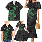 Personalised Melbourne Stars NAIDOC Week 2026 Family Matching Mermaid Dress and Hawaiian Shirt Sea Turtles Aboriginal Art