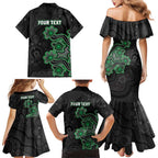 Personalised Melbourne Stars NAIDOC Week 2026 Family Matching Mermaid Dress and Hawaiian Shirt Sea Turtles Aboriginal Art