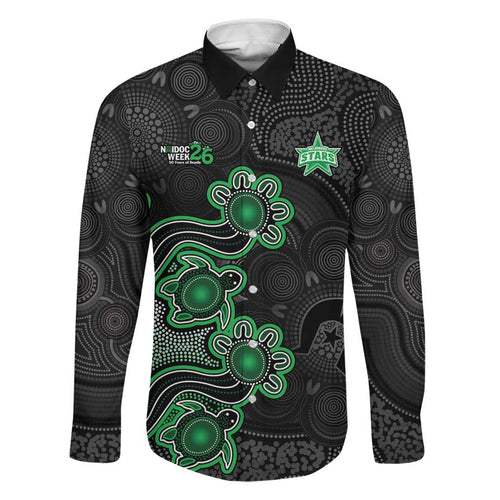 Personalised Melbourne Stars NAIDOC Week 2026 Family Matching Mermaid Dress and Hawaiian Shirt Sea Turtles Aboriginal Art