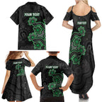 Personalised Melbourne Stars NAIDOC Week 2026 Family Matching Summer Maxi Dress and Hawaiian Shirt Sea Turtles Aboriginal Art