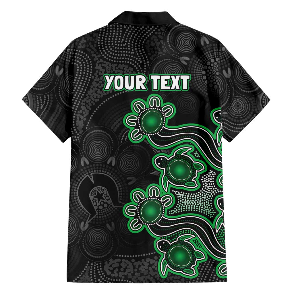 Personalised Melbourne Stars NAIDOC Week 2026 Family Matching Tank Maxi Dress and Hawaiian Shirt Sea Turtles Aboriginal Art