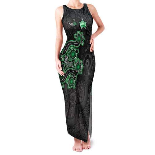 Personalised Melbourne Stars NAIDOC Week 2026 Family Matching Tank Maxi Dress and Hawaiian Shirt Sea Turtles Aboriginal Art